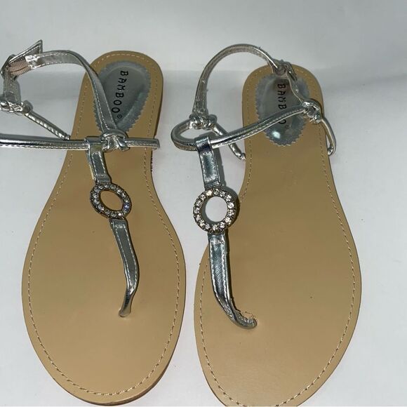 Bamboo sandals NWOT size 7.5 - Picture 1 of 4